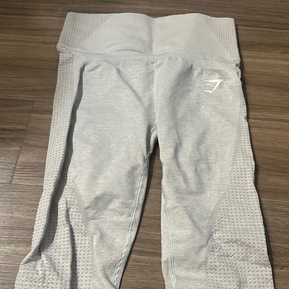 Gymshark Light Heather Grey High Waisted Legging